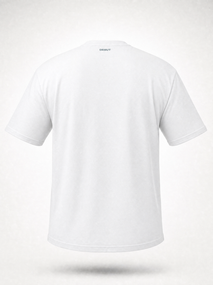 ‘Janice Behavior’ Tee - Ice Blue Relaxed Fit Graphic T-Shirt