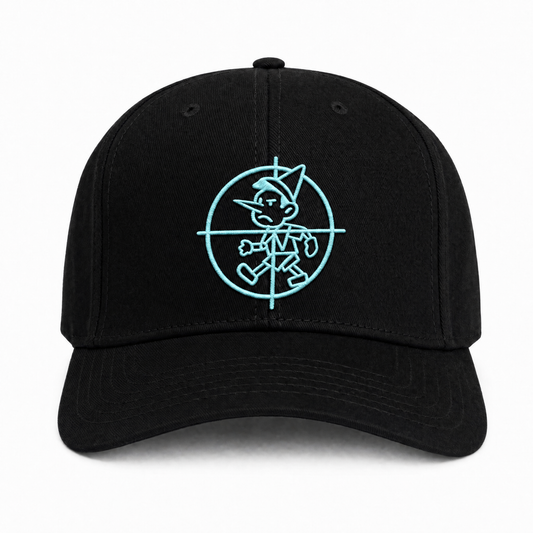SHABANG Pinocchio Crosshair Cap - Embroidered Baseball Cap