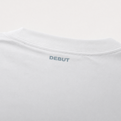 ‘Certified Janice’ Tee - Ice Blue Relaxed Fit Graphic T-Shirt
